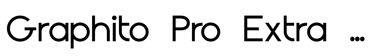 Graphito Pro Extra Bold
